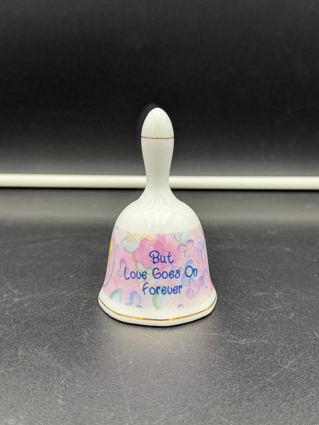 Vintage Precious Moments But Love Goes On Forever Bell