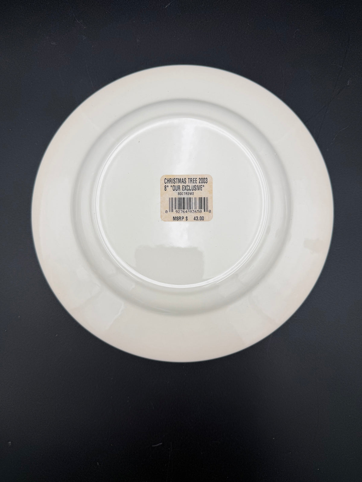 2003 Spode Christmas Tree Annual Collector Plate - 65th Anniversary Edition - Brand New in Original Box