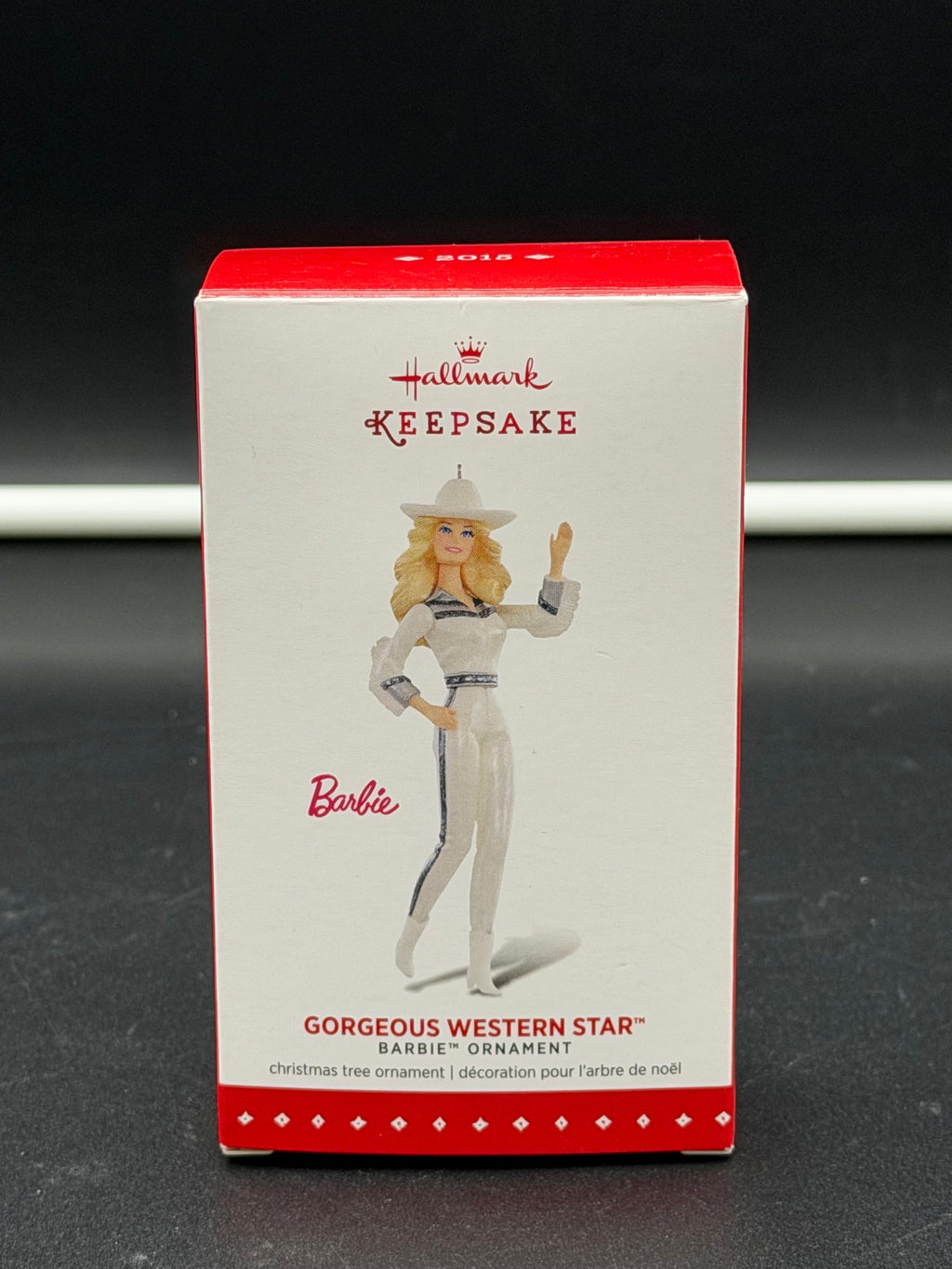 Hallmark Keepsake Gorgeous Western Star Barbie Ornament