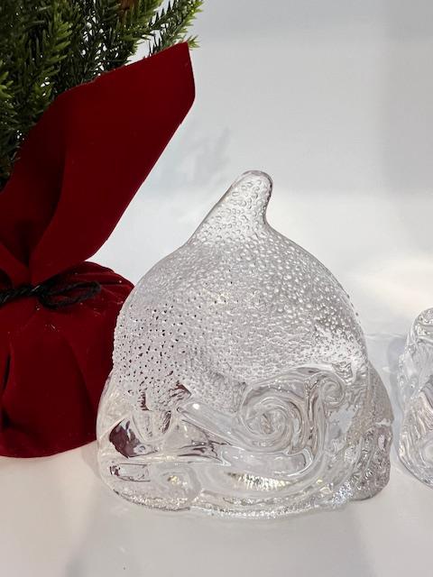 1990s PartyLite Dolphin Tealight/Votive Candle Holders