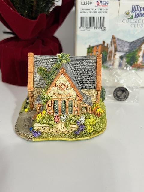 2011 Arithmetic at the Old School House, Walney by Lilliput Lane