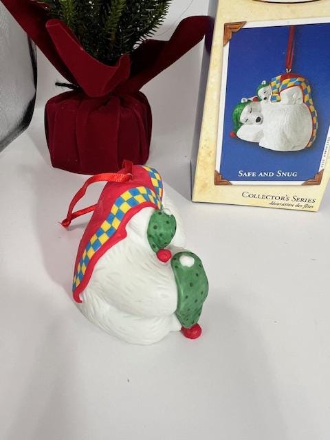 2002 Hallmark Keepsake Safe and Snug Collector's Series Ornament