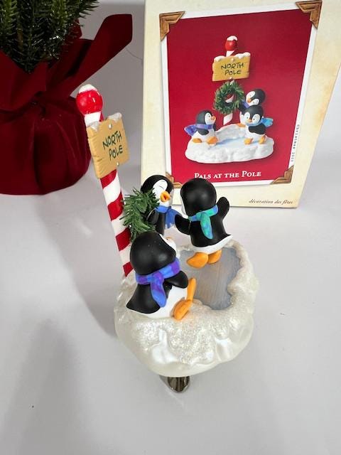 2003 Hallmark Keepsake Pals at the Pole Ornament